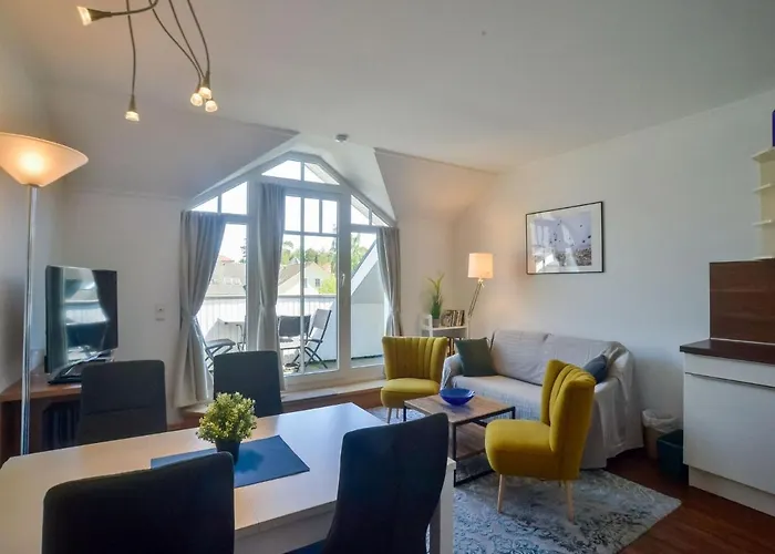 Duenenpark Binz - Komfortplus Ferienwohnung Mit 1 Schlafzimmer Und Balkon Im Dachgeschoss 183